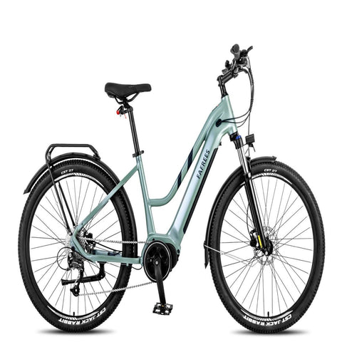 Bicicleta El¨¦ctrica FAFREES FM8 - Motor 250W Bater¨ªa 522WH 110KM Autonom¨ªa - Verde