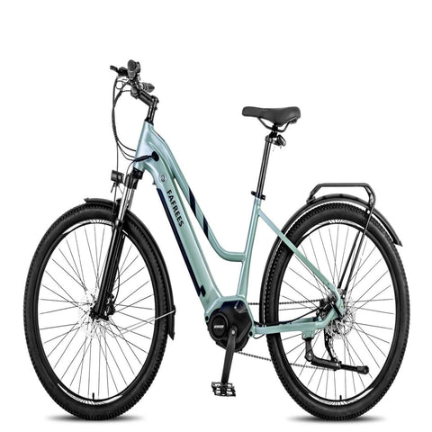 Bicicleta El¨¦ctrica FAFREES FM8 - Motor 250W Bater¨ªa 522WH 110KM Autonom¨ªa - Verde